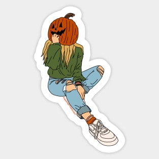 Pumpkin Pie Sticker